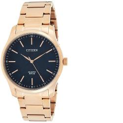 CITIZEN BH5003-51L MEN’S ANALOG QUARTZ BLUE DIAL BRACELET WATCH - deluxe.com.ng