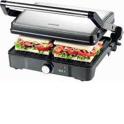 KENWOOD 2000W Contact Health Grill | HGM31.000SI - deluxe.com.ng