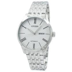 CITIZEN NH8350-59A MEN’S MECHANICAL GUNMETAL BRACELET WATCH - deluxe.com.ng