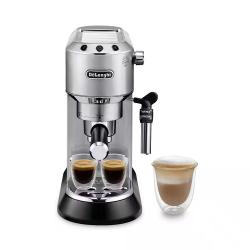 Delonghi Dedica Pump Espresso - EC 685.M Coffee Maker | Stainless Steel Body - deluxe.com.ng