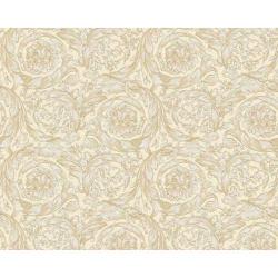 VERSACE ORNAMENTS BAROQUE GOLD CREAM WALLPAPER - 935831 