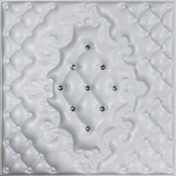 3D BEIGE LEATHER WALL PANEL - XK-49