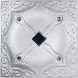 3D BEIGE LEATHER WALL PANEL - XK-50 