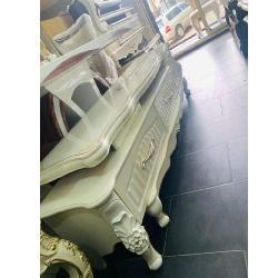 QUALITY CREAM ROYAL TV STAND - AVAILABLE (SATEC) - deluxe.com.ng