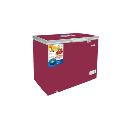 NEXUS 400E SKD CHEST FREEZER WINE RED - deluxe.com.ng