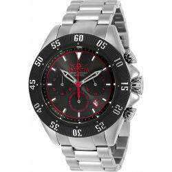 Invicta 22395 Men’s Speedway Quartz Chronograph Gunmetal, Black, Red Dial Watch 