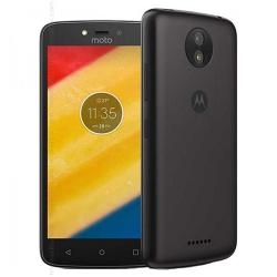 Motorola Moto C Plus 5-Inch HD (1GB, 16GB ROM) Android 7.0 Nougat, 8MP + 2MP Dual SIM 4G Smartphone - BLK