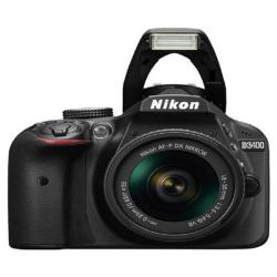 Nikon D3400 DSLR Camera with 18-55mm Lens (Black) 