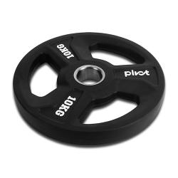PIVOT FITNESS P2470.10 OLYMPIC RUBBER PLATES 10KG (Pair) - Deluxe.com.ng