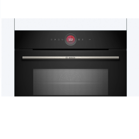 BOSCH Series 8 Built-in compact oven with microwave function 60 x 45 cm Black - Deluxe.com.ng