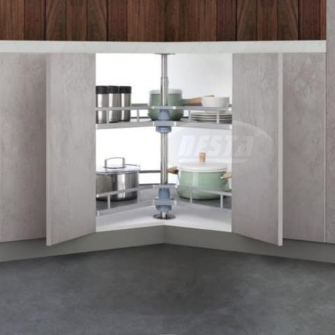 NESTA CORNER REVOLVING BASKET