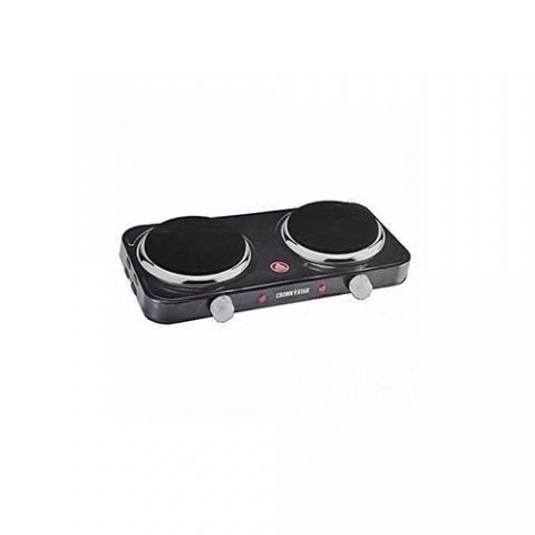 Master Chef Double Hot Plate –Black - deluxe.com.ng