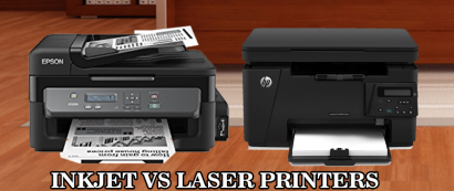 inkjet vs laser printer