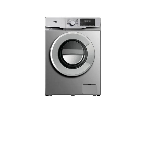 TCL 8KG WASHING MACHINE FRONT LOAD INVERTER SILVER - F608FLS -deluxe.com.ng