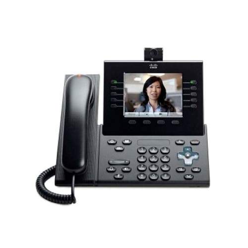 Cisco UC Phone 9951, Charcoal, Std Handset with Camera - deluxe.com.ng