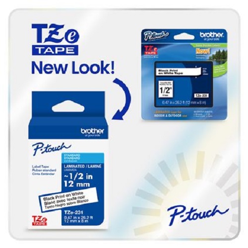 BROTHER LABELING TAPES TZE-FX241  - deluxe.com.ng