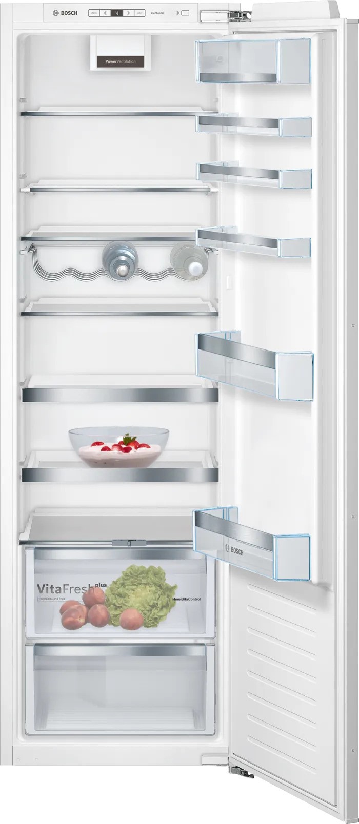 BOSCH Serie |KIR81AFE0G| 6 Built-in fridge, 177.5 x 56 cm - deluxe.com.ng